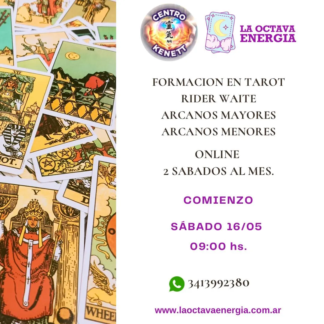 FORMACION EN TAROT. ONLINE.
